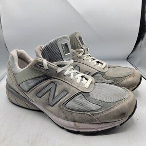 New Balance 990v5 Mens 14E Gray Sneaker Shoes Made In USA Athletic M990GL5